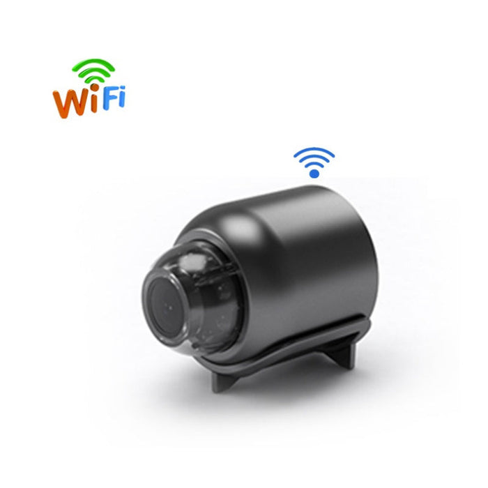 Mini kamera Wi-Fi 1080P — bezprzewodowy monitoring z funkcją noktowizora, wykrywaniem ruchu, nagrywaniem dźwięku w zakresie 160 stopni, zgodna z Google Play — idealna do monitorowania dziecka i kamer IP