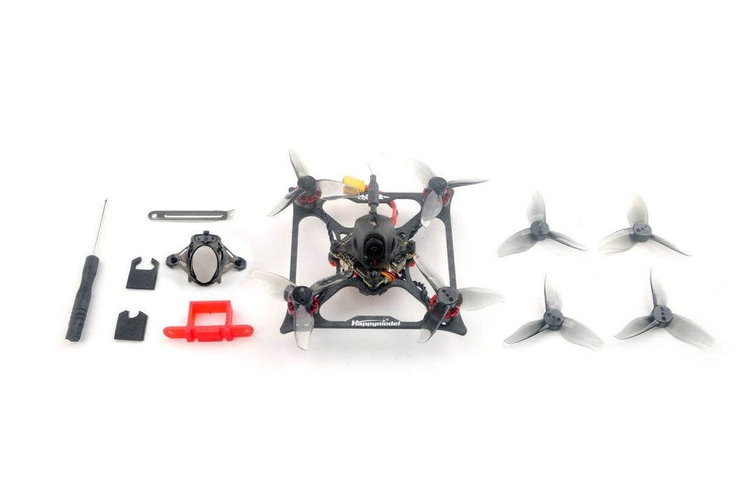 Happymodel Bassline 2S 90mm - 2 Inch Micro Toothpick FPV Racing Drone BNF, CADDX ANT 1200TVL Camera - Ideal for Beginners and Drone Racing Enthusiasts - Shopsta EU