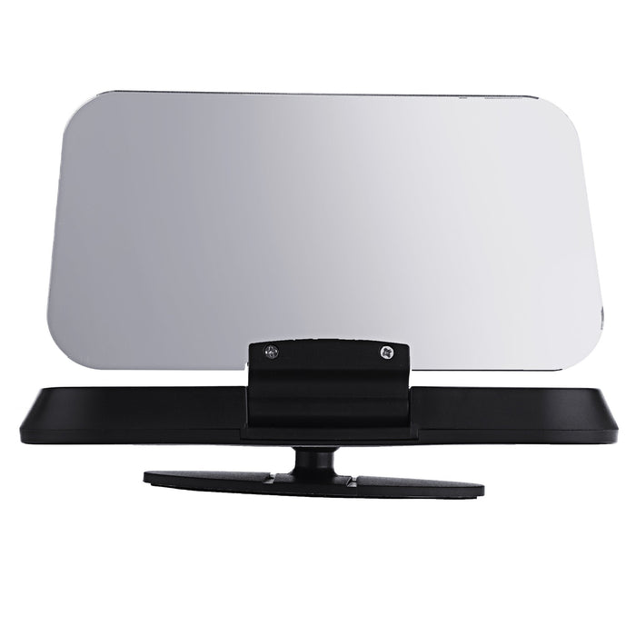 Universal Mirror HUD - Head Up Display Car Gadget with Cell Phone GPS Navigation, Image Reflector, Holder Stand and Speed Projector - Car Enthusiasts Solution for Speedometer in KMH & MPH - Shopsta EU